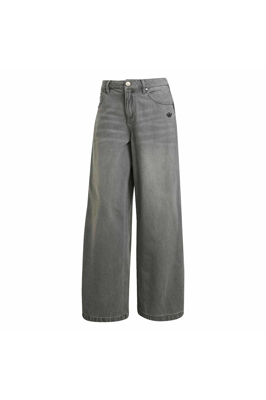 adidas Kadın  Gri  Eşofman Altı DENIM WIDE PANT JV7455