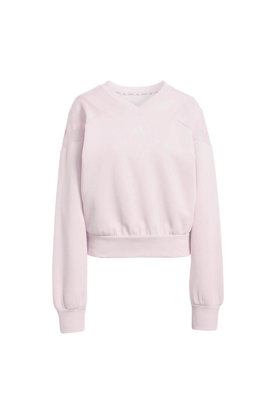 adidas Kadın Mor  Sweatshirt D4T KNIT CREW KD0057