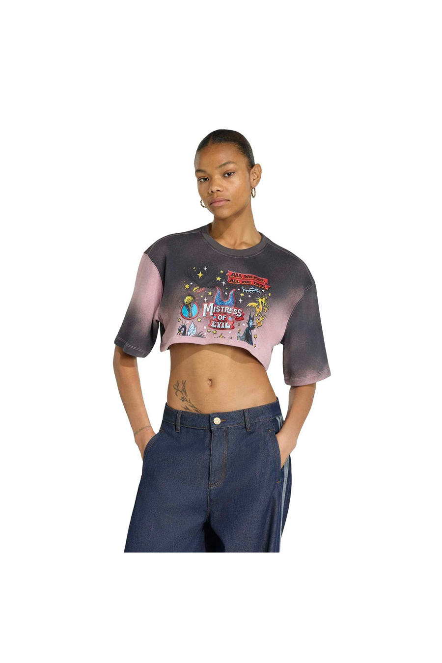 adidas Kadın T-shirt DY V CROPPED T KS4188