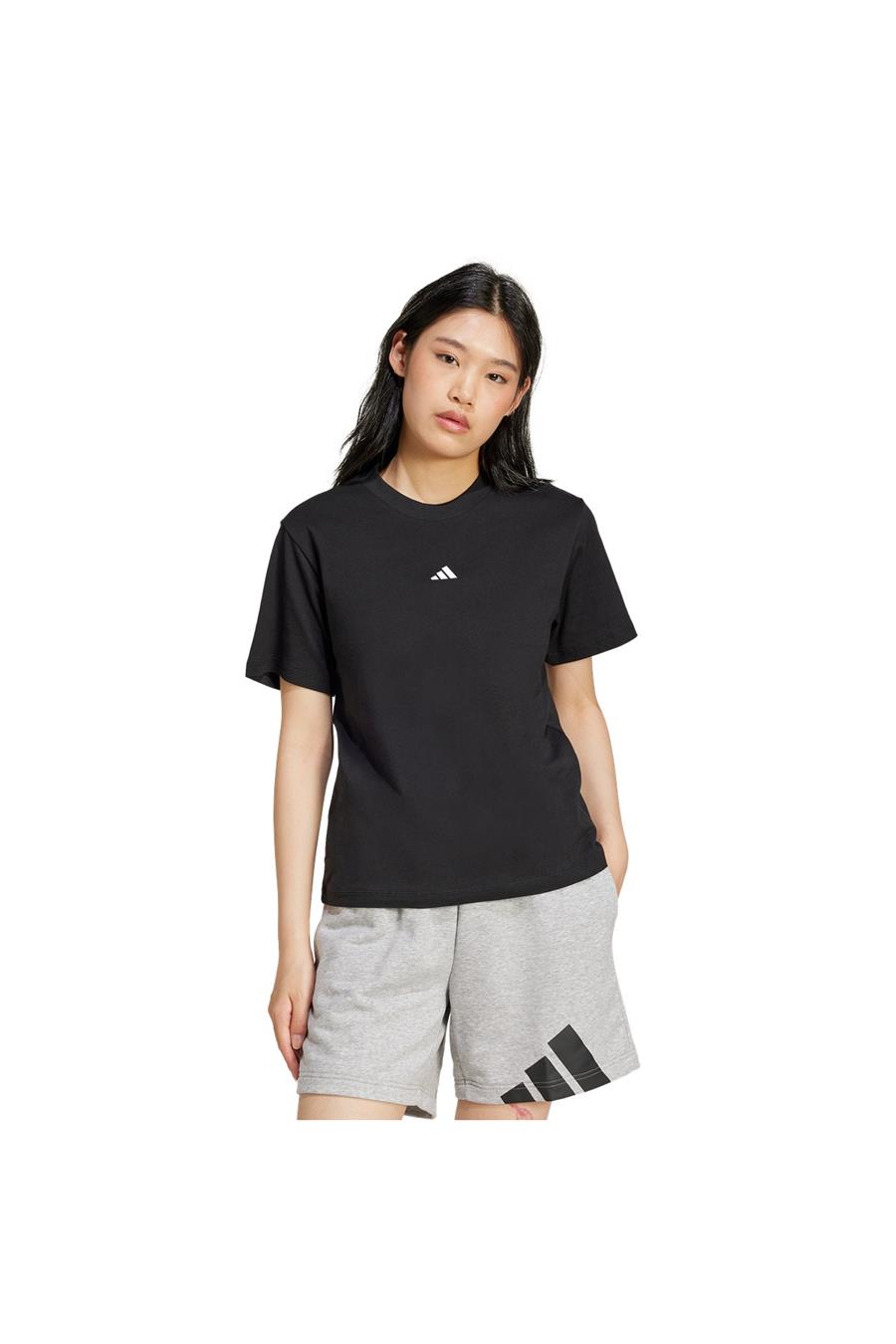 adidas Siyah  Kadın  T-shirt W SL SJ T JC5943 Siyah  Kadın  T-shirt W SL SJ T JC5943