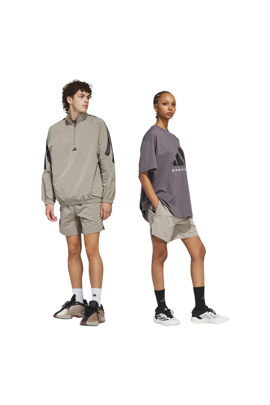 adidas Unisex  Bej  Şort ADI BB WV SHORT JC7842