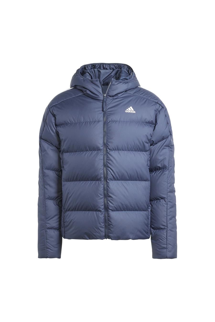 Adidas Açık Lacivert Erkek Kapüşonlu Mont Ik3213