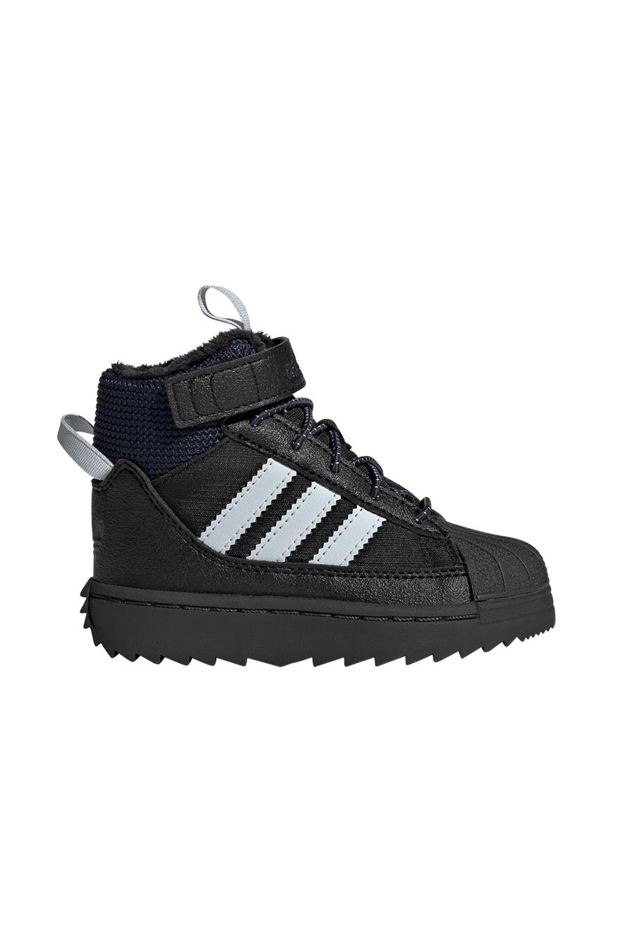 adidas Bebek  Siyah  Bot SUPERSTAR WINTER TREK I JQ0342