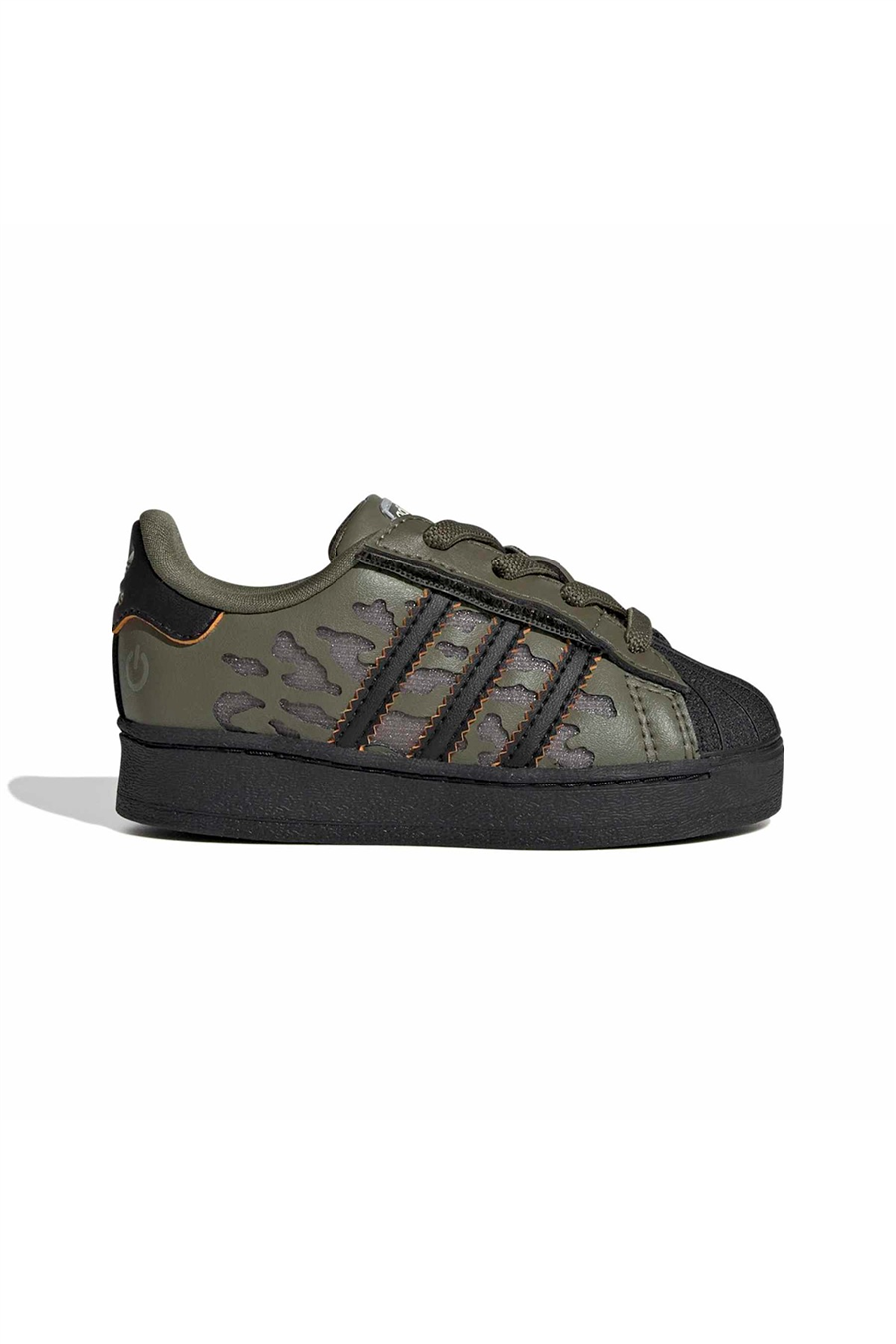 adidas Bebek Spor Ayakkabı SUPERSTAR LED LIGHTS COMFORT CLOSURE ELASTIC LACE SHOES KJ6799