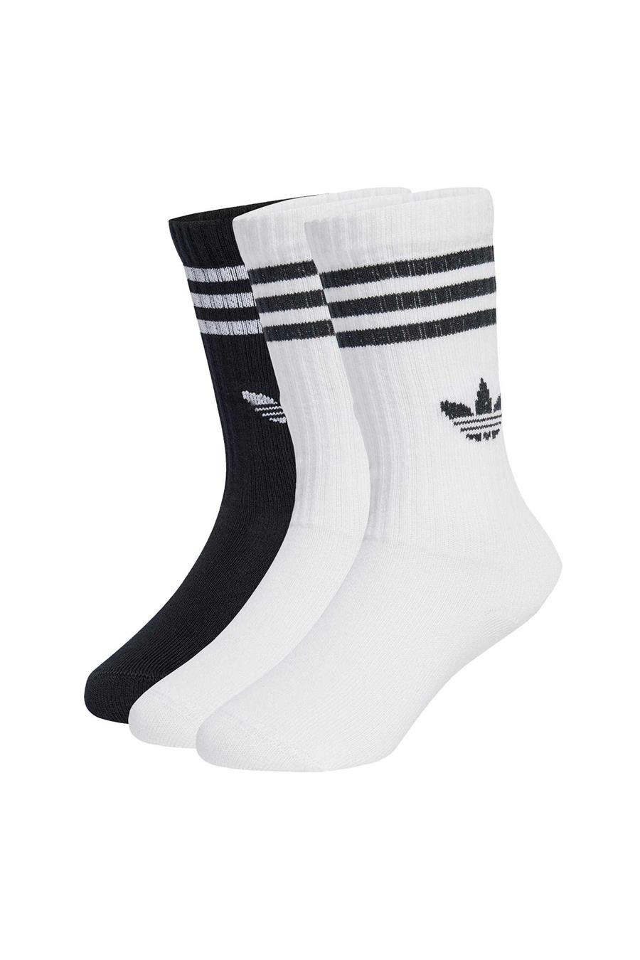 adidas Çocuk  Beyaz  Çorap CREW SOCK 3P JZ7496