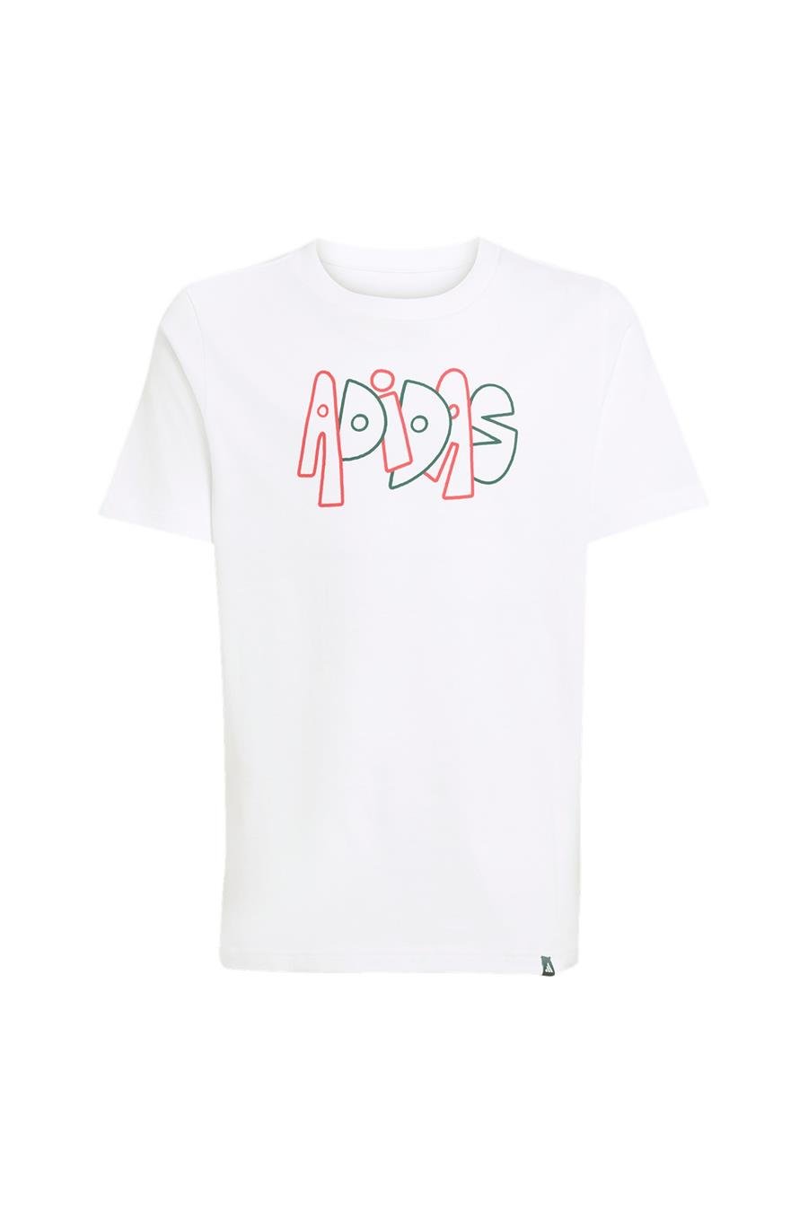 adidas  Çocuk  Beyaz  T-shirt J GRAFFITI T JV5245
