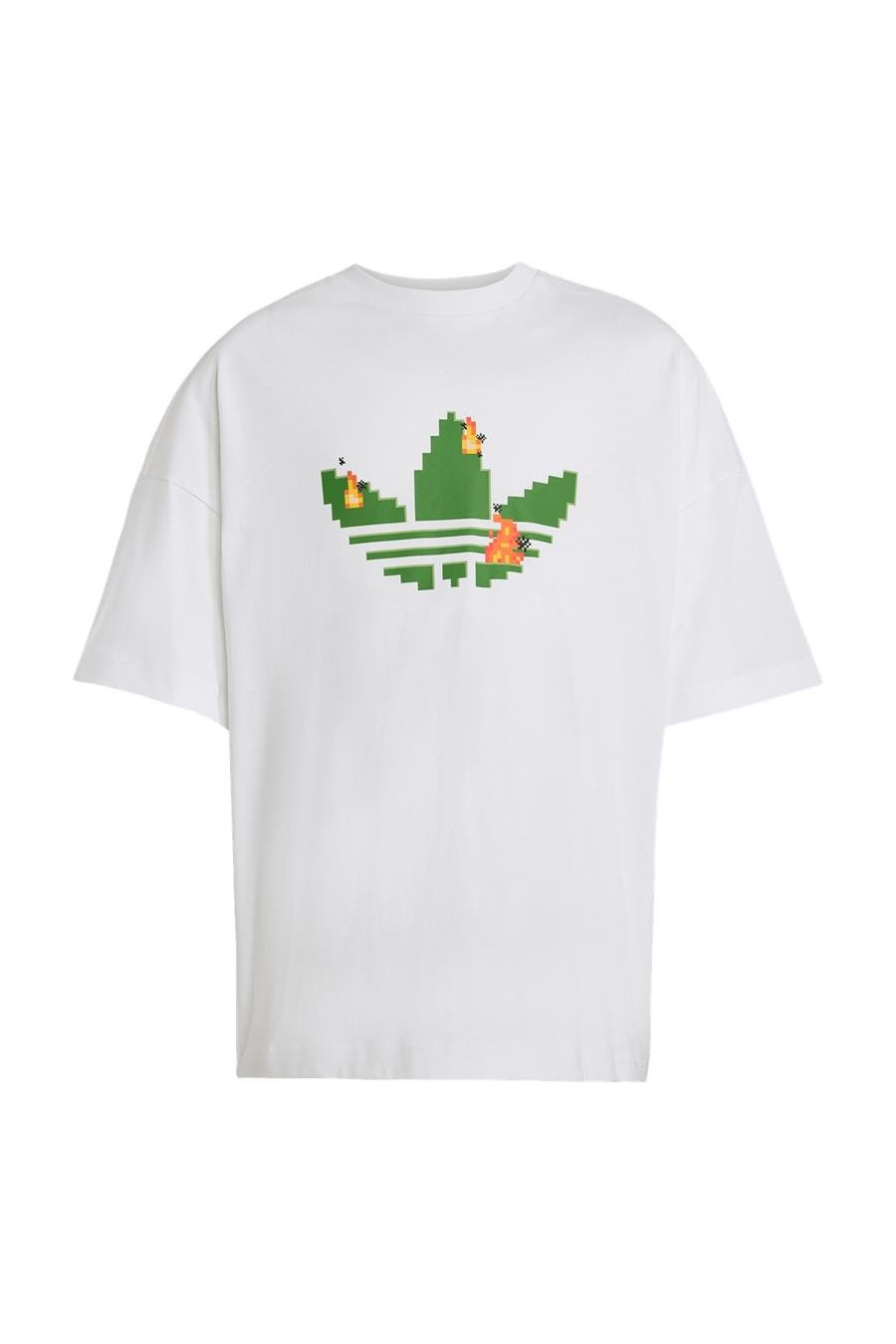adidas Çocuk  Beyaz  T-shirt TEE JW5326
