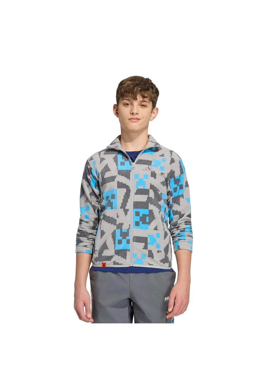 adidas Çocuk Ceket Adidas Minecraft Terrex CLIMAWARM Full-zip Fleece Jacket KD8747