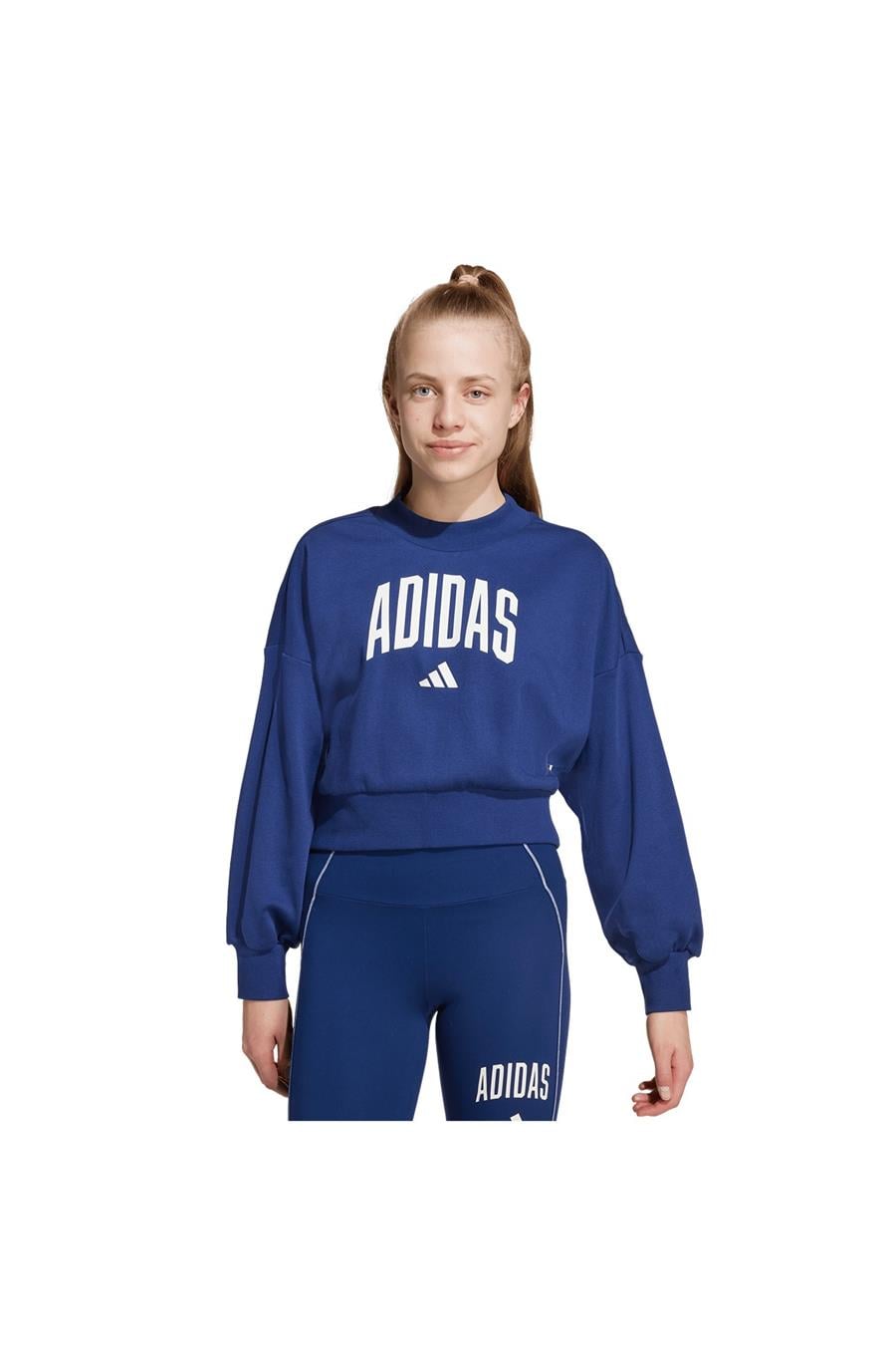 adidas Çocuk  Mavi  Sporcu Sütyeni JG CLGT FT SWT JM1535