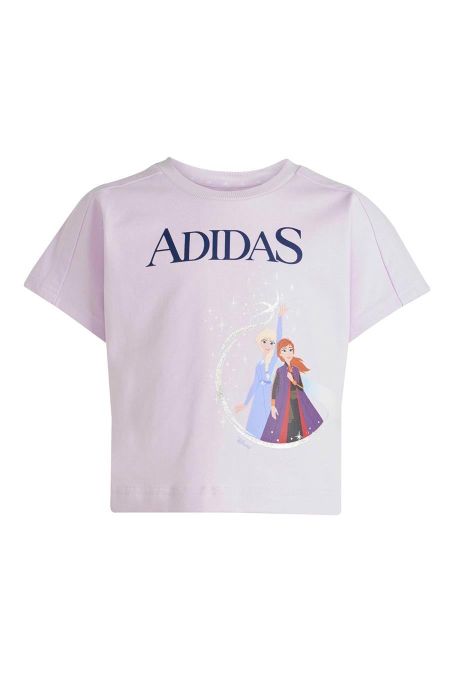 adidas  Çocuk Mor  Şortlu Takım LG DY FRO T SET JZ3578