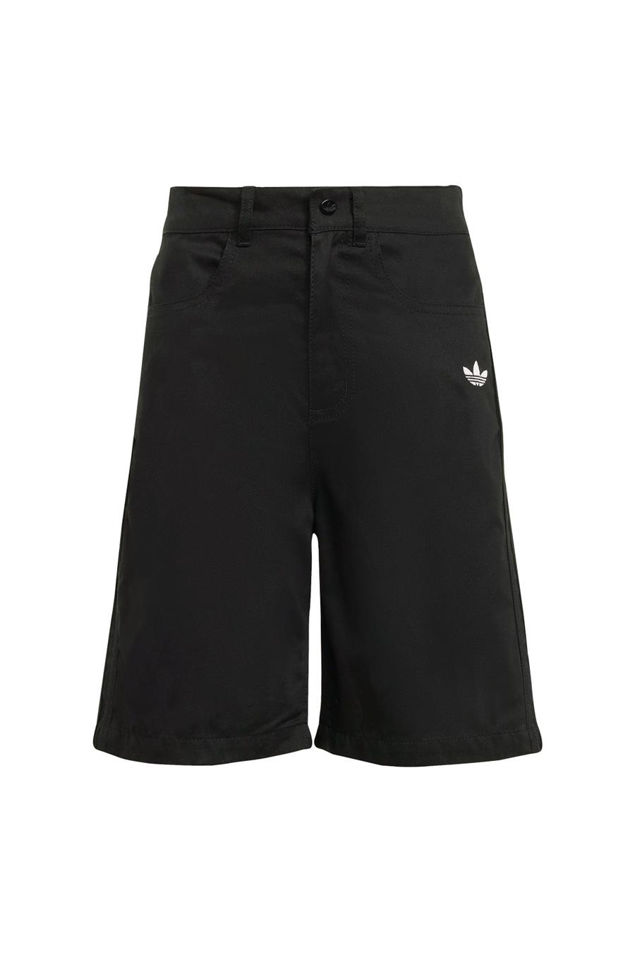 adidas Çocuk  Siyah  Şort TWILL SHORTS JX3887