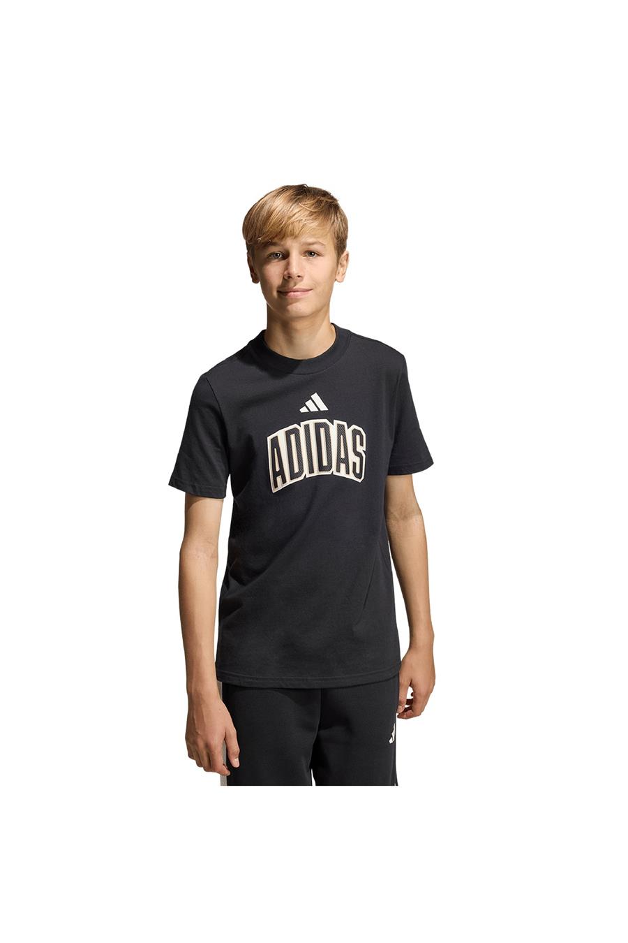 adidas Çocuk Siyah T-shirt J STD GFX TEE KC4641