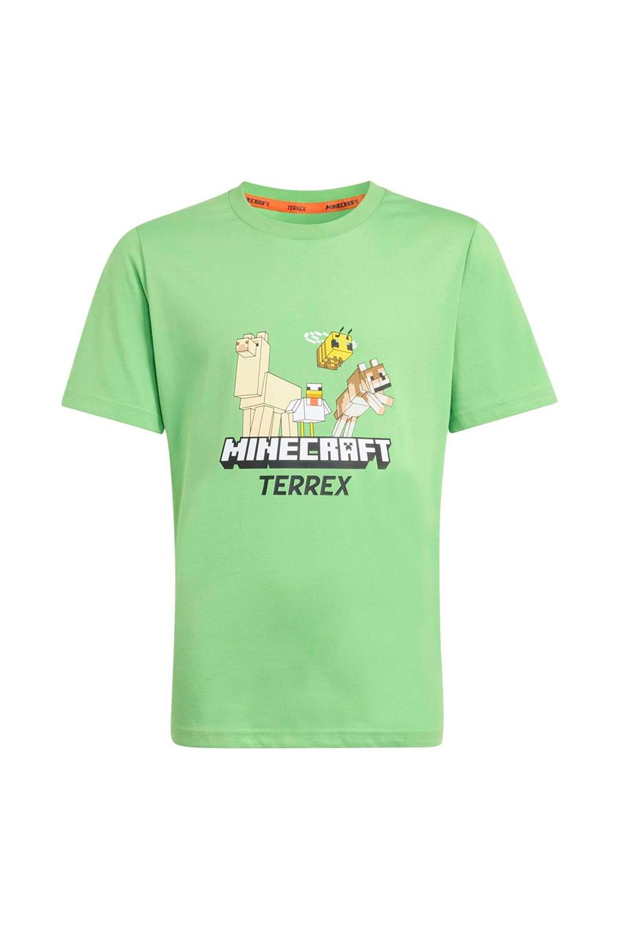 adidas  Çocuk Yeşil  T-shirt K MC MT TEE JZ3587