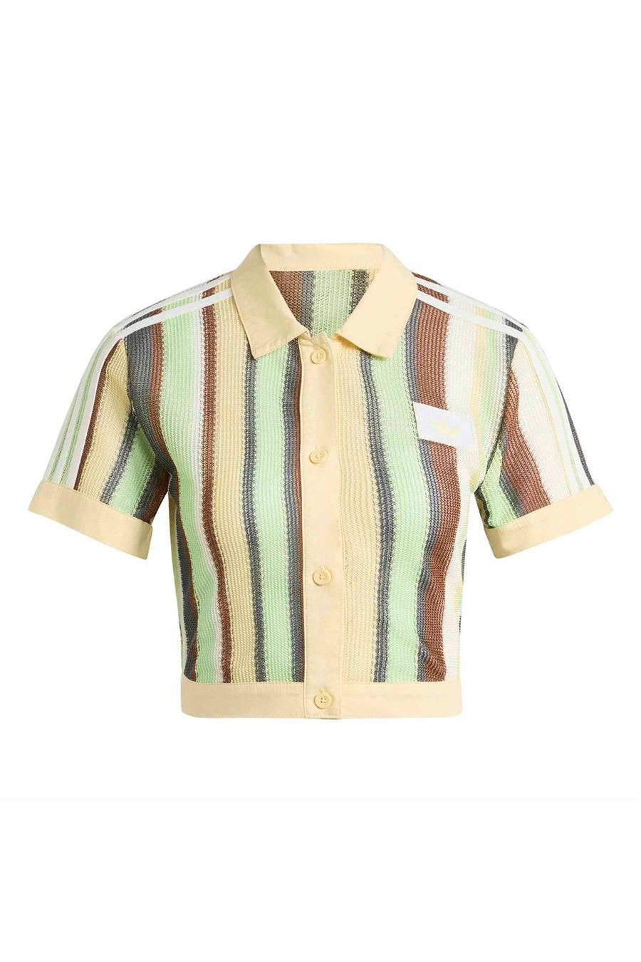 adidas Çok Renki  Kadın  Polo T-shirt CROPPED POLO KY8141