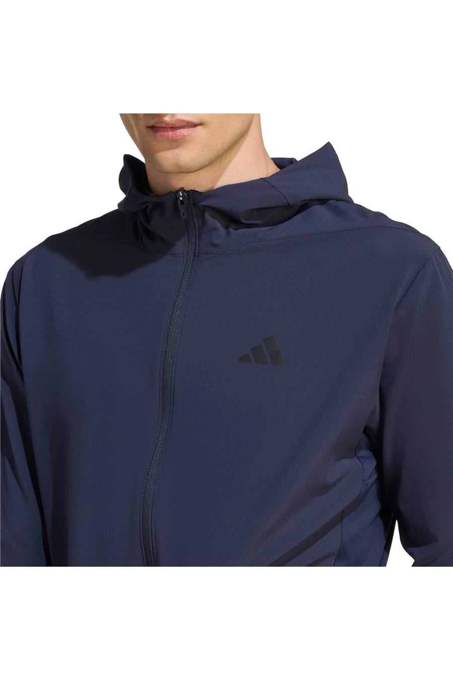 adidas D4T HYBRID FZ H Erkek Mavi Ceket KA4822