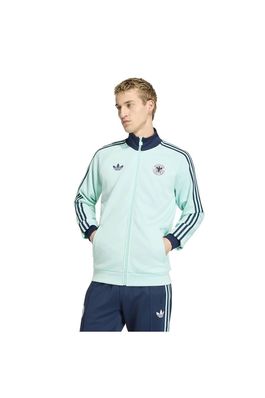 adidas DFB OG TT Turkuaz Erkek   Ceket JZ9340