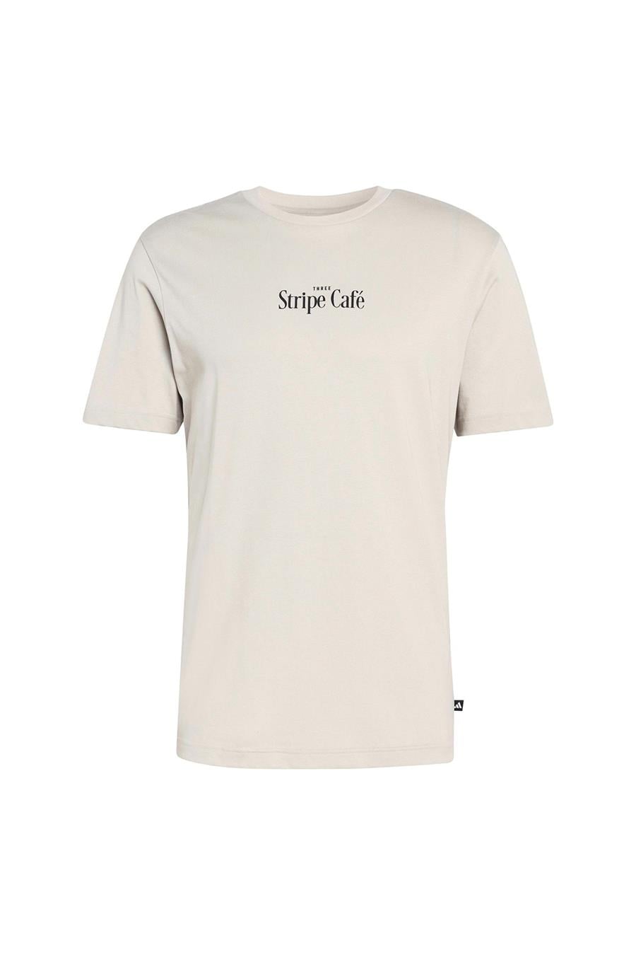 adidas Erkek Bej  T-shirt M DONUT BOX T KB2501