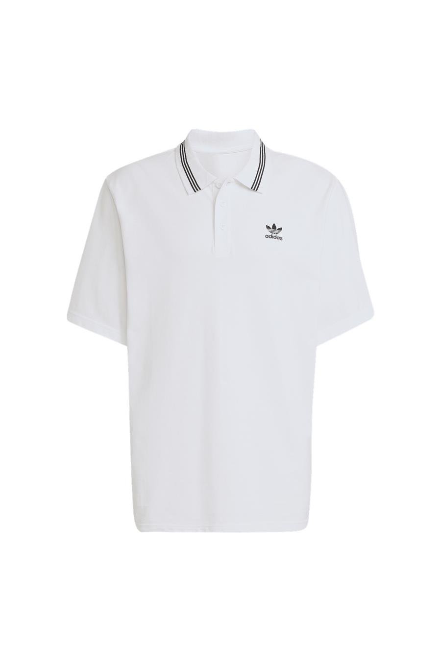 adidas Erkek  Beyaz  Polo T-shirt LOOSE POLO JW5898