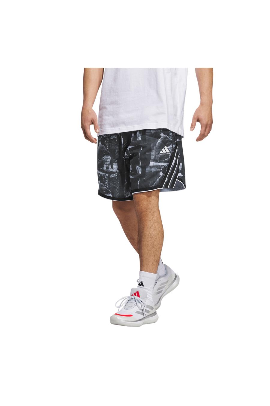 adidas Erkek  Beyaz  Şort CRAZYLITE AOP 5 JN2460