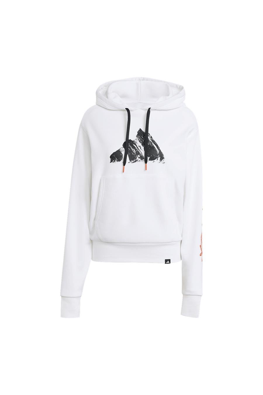 adidas  Erkek Beyaz  Sweatshirt U SNOW HD JM6364