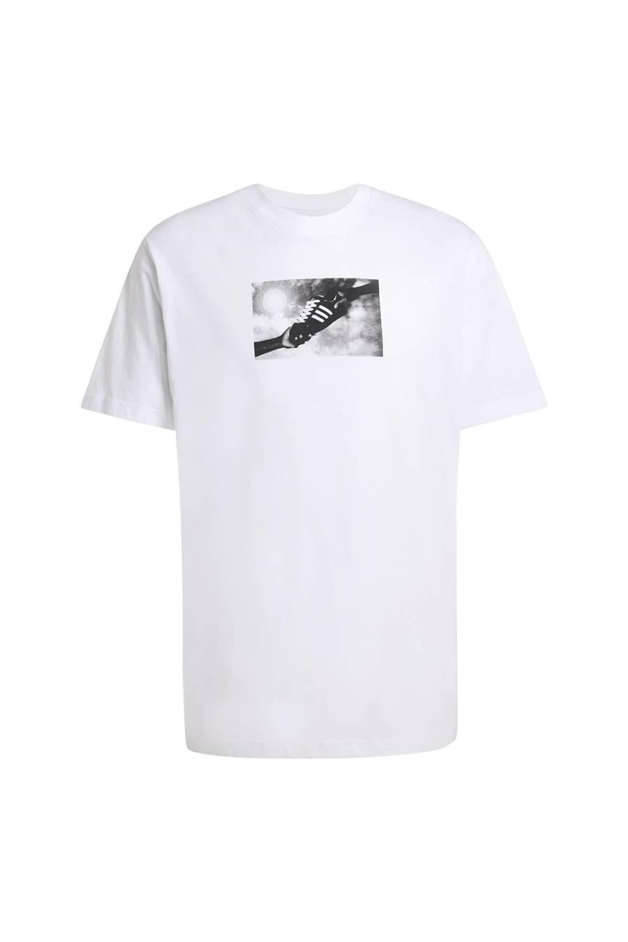 adidas Erkek  Beyaz  T GFX T KS7615