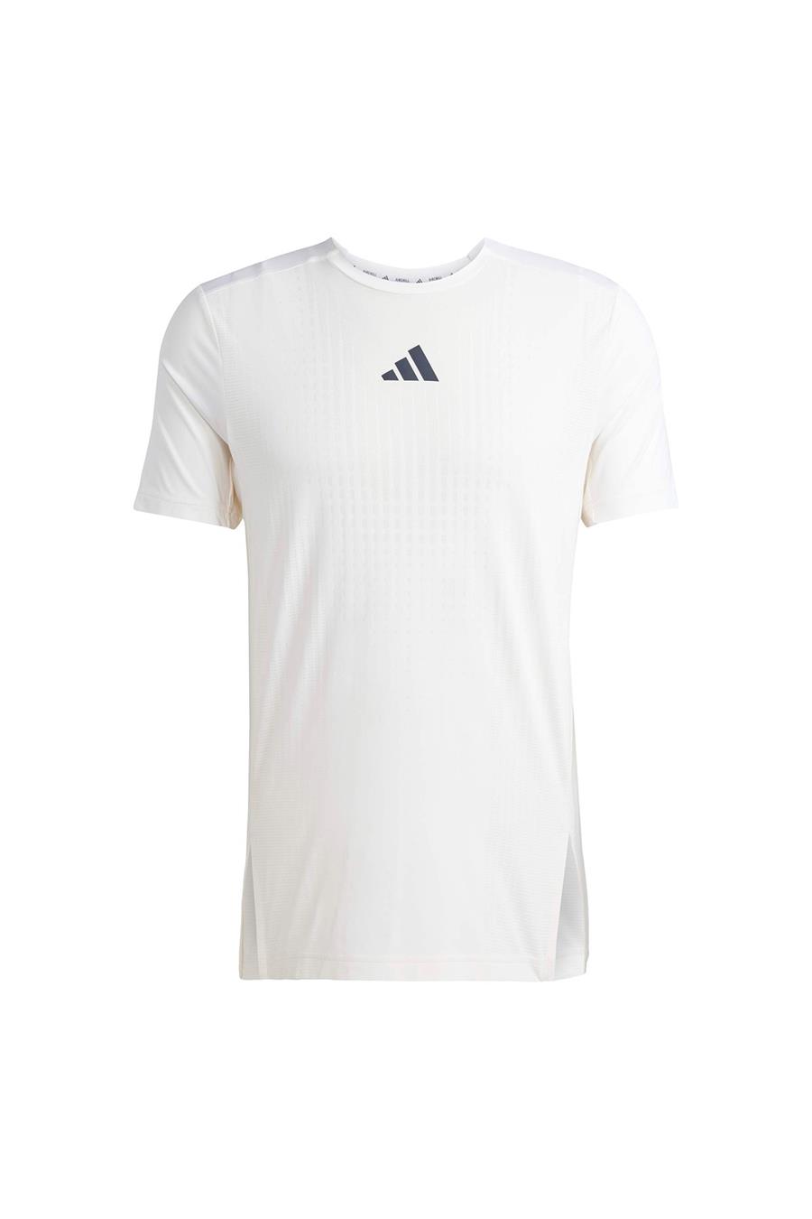 adidas Erkek  Beyaz  T-shirt AIRCHILL TEE JE5747