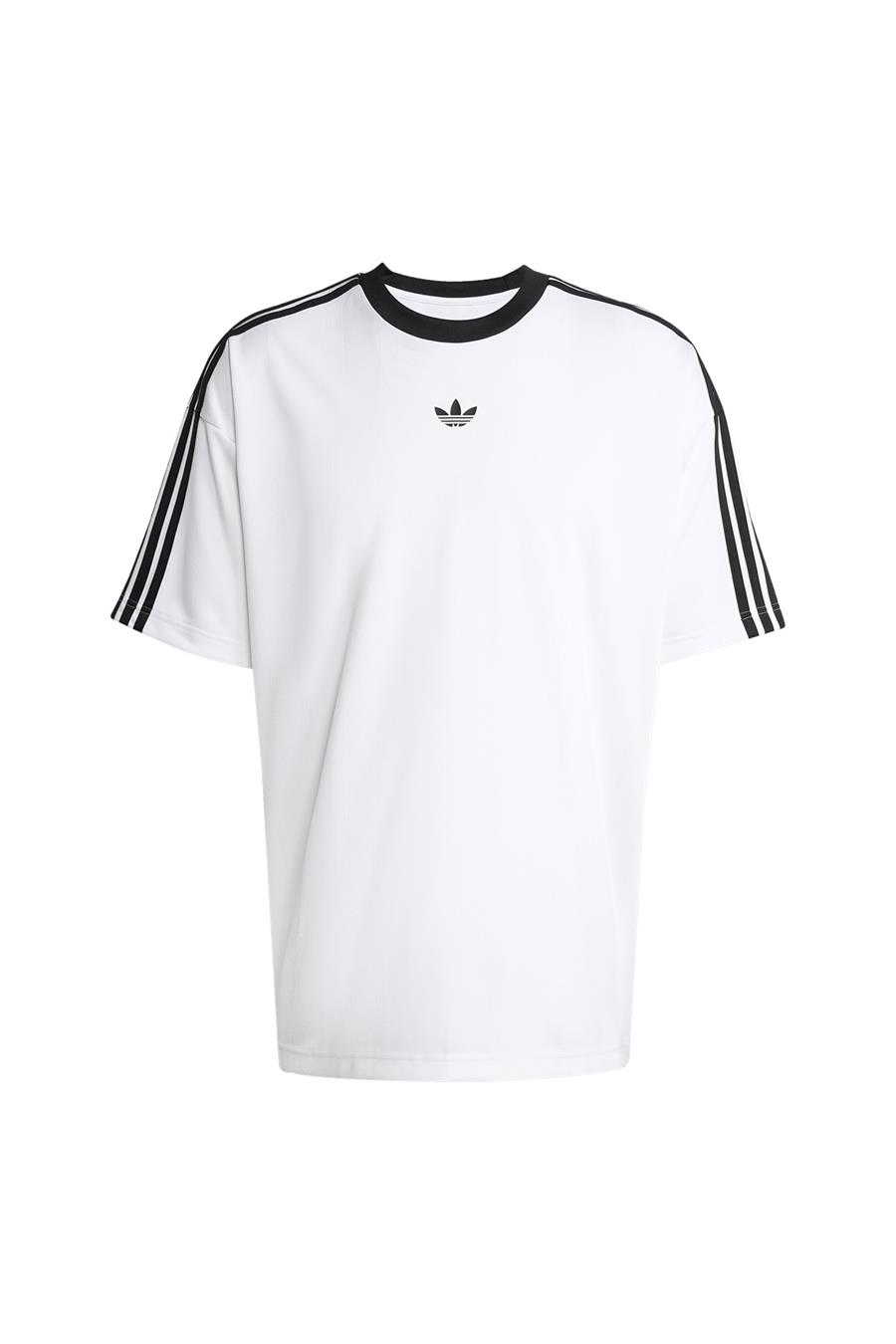 adidas Erkek  Beyaz  T-shirt JACQUARD JERSEY JW5877