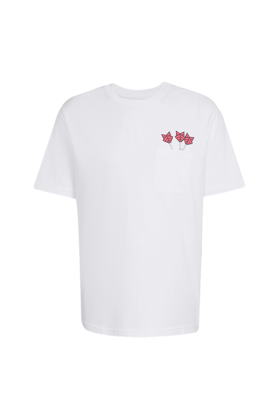 adidas Erkek  Beyaz  T-shirt M NOV DART T JZ5041