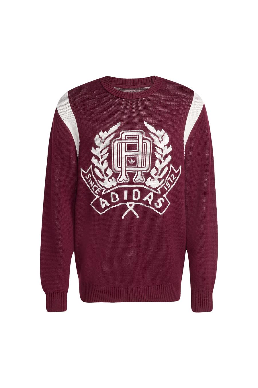 adidas  Erkek Bordo  Sweatshirt GRAPHIC REG JP JX8215