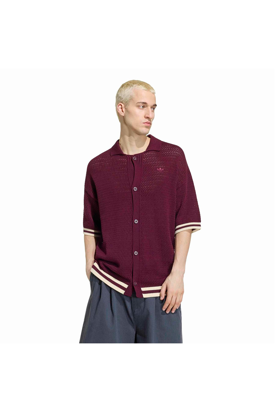 adidas Erkek Forma CROCHET JERSEY KQ6977