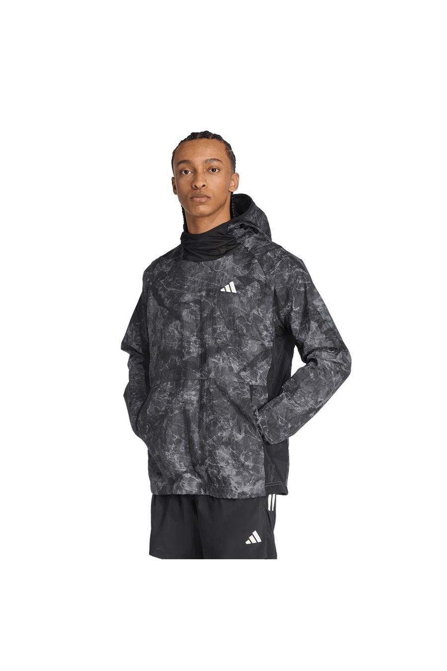 adidas Erkek  Gri  Sweatshirt OTR SD HOOD UN JN2703