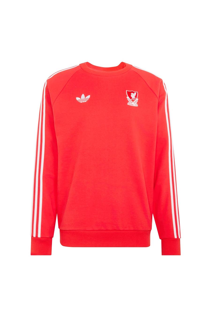 adidas Erkek  Kırmızı  Sweatshirt LFC OG CR JZ0141
