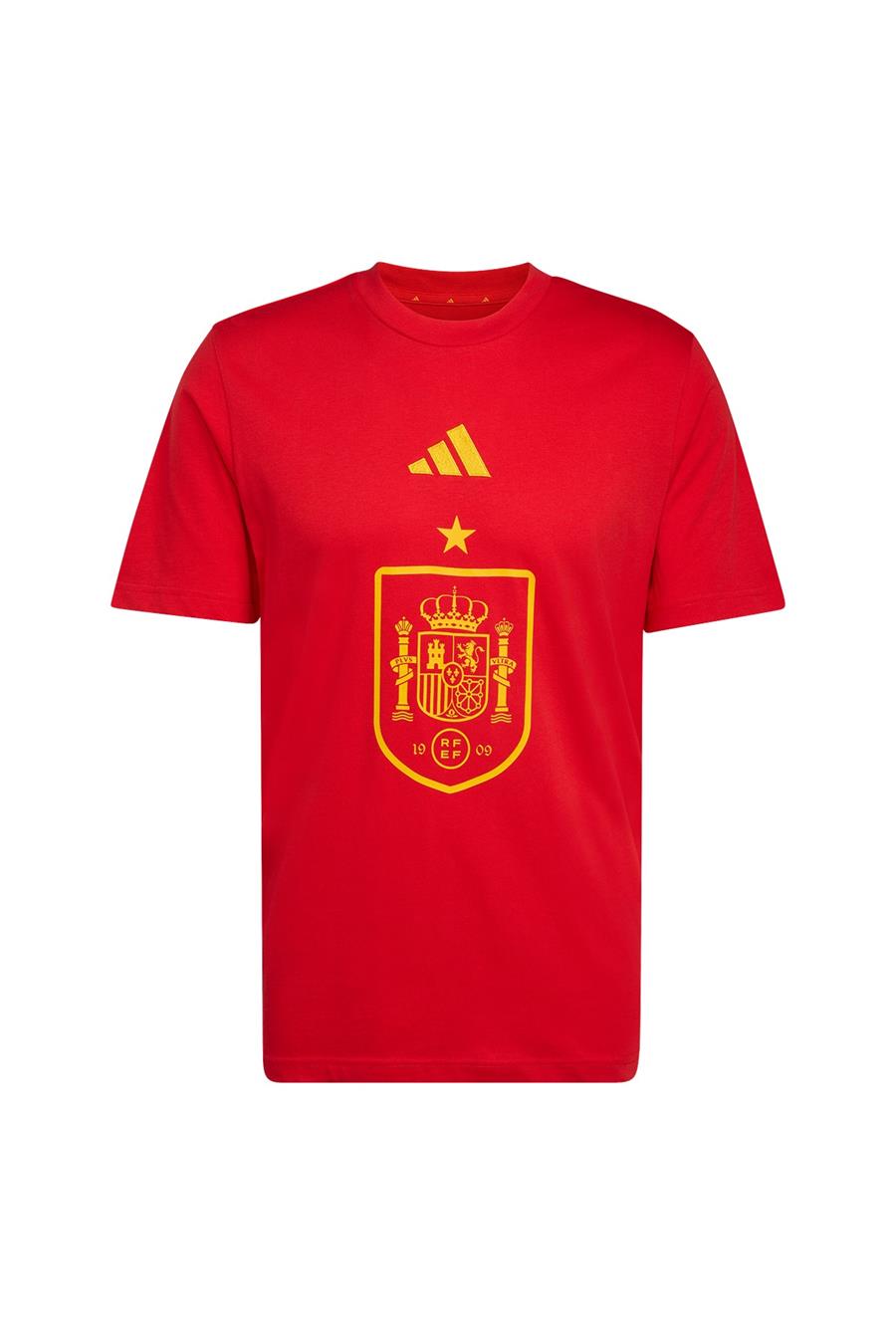 adidas Erkek  Kırmızı  T-shirt FEF DNA GR TEE JZ2263