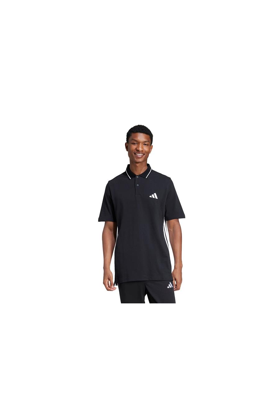 adidas Erkek M 3S PQ PS  Polo T-shirt JE6380