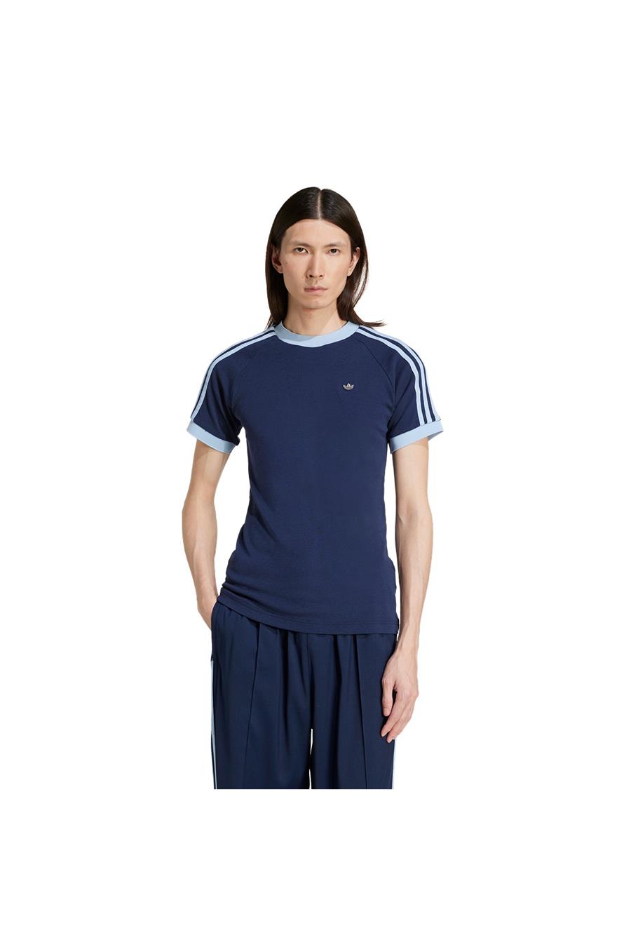 adidas Erkek  Mavi  T-shirt CALI TEE JC6362