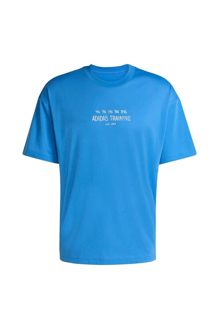 adidas  Erkek Mavi  T-shirt M Primelift G T KB9401