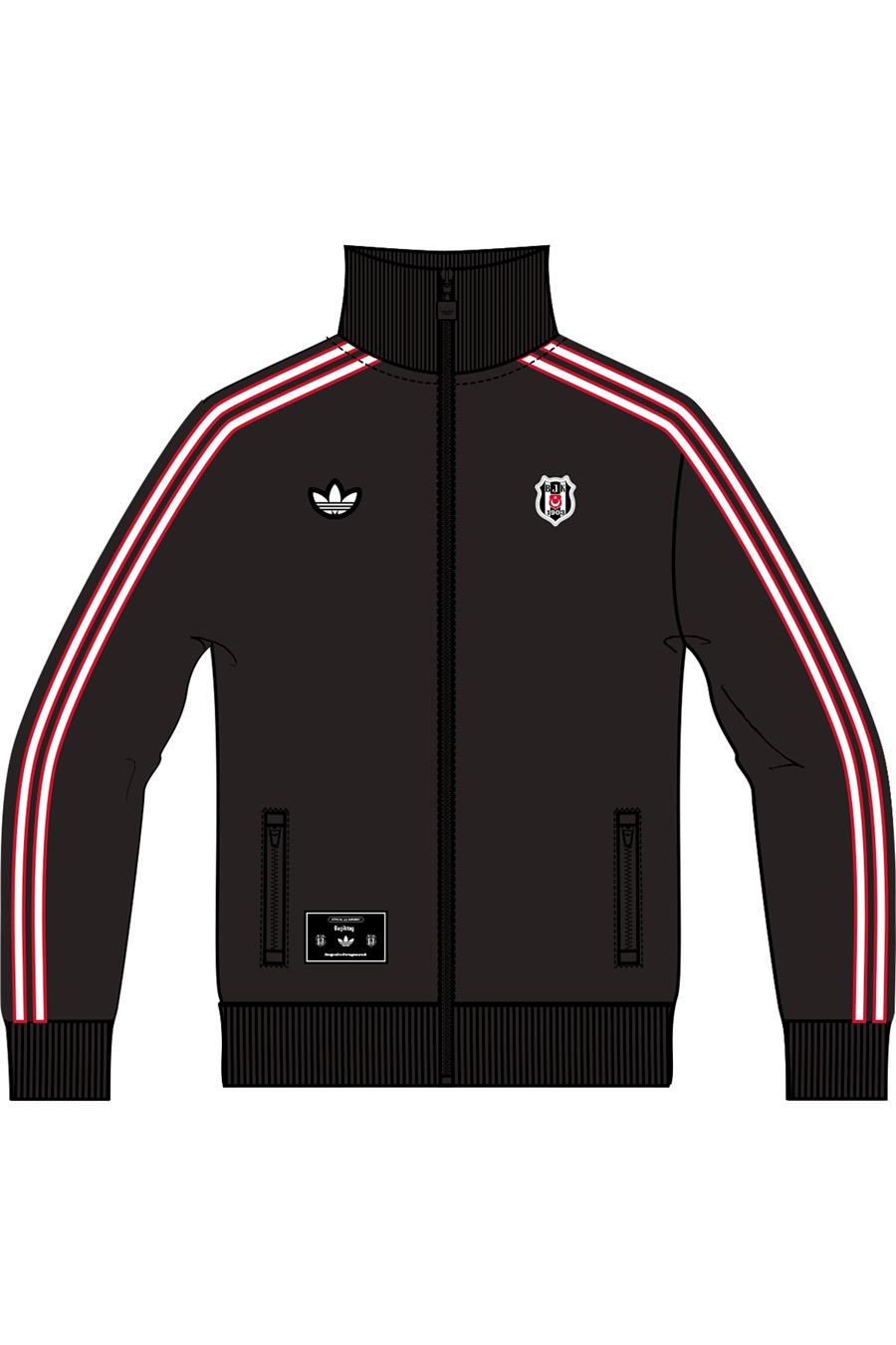 adidas Erkek  Siyah  Ceket BJK ICON TT JM4908