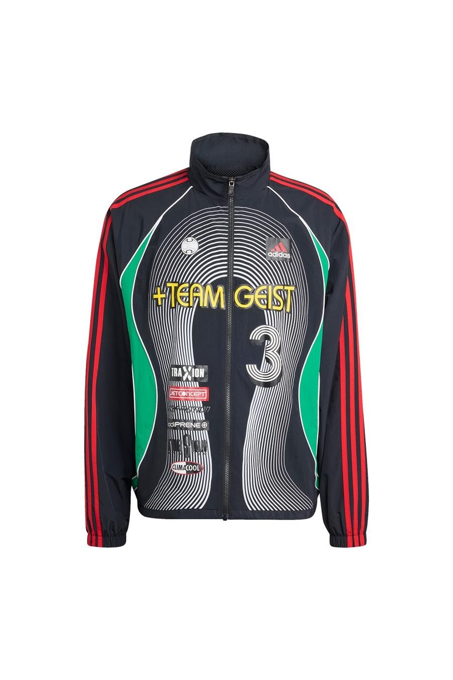 adidas Erkek  Siyah  Ceket GFX TRACK TOP KG5078