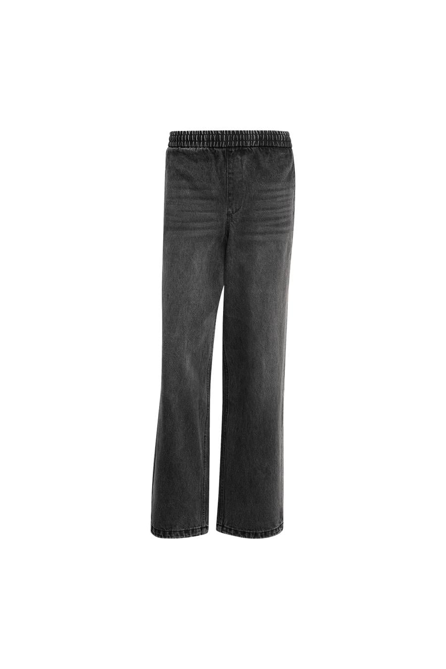 adidas Erkek  Siyah  Eşofman Altı ADILENIUM DENIM KF8543
