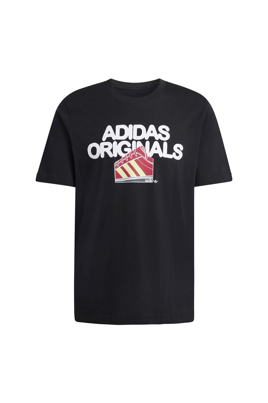 adidas  Erkek Siyah  T-shirt GFX T KQ9827