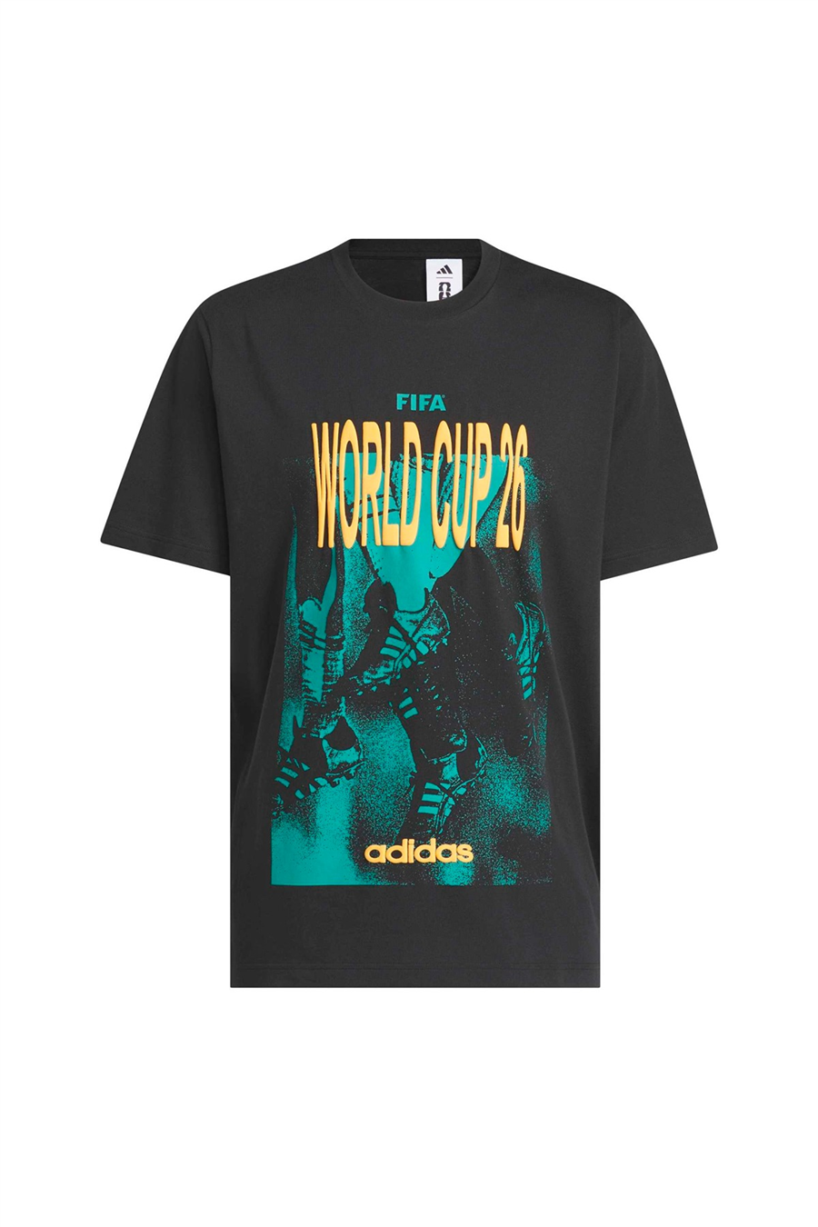 adidas Erkek  Siyah  T-shirt M WC TOUR TEE 1 KE1808