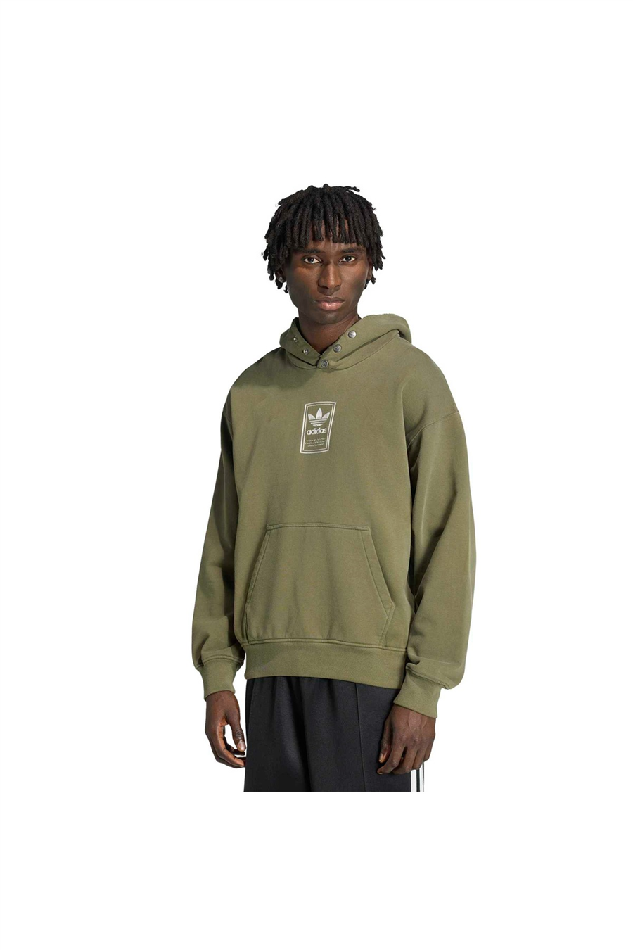 adidas Erkek Sweatshirt ELEVATED GFX HOODIE KW4403