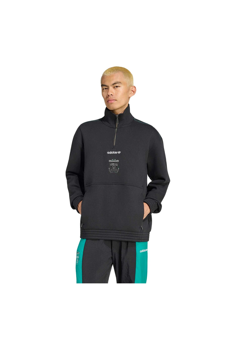 adidas Erkek Sweatshirt LFC EQT HZIP KG2920