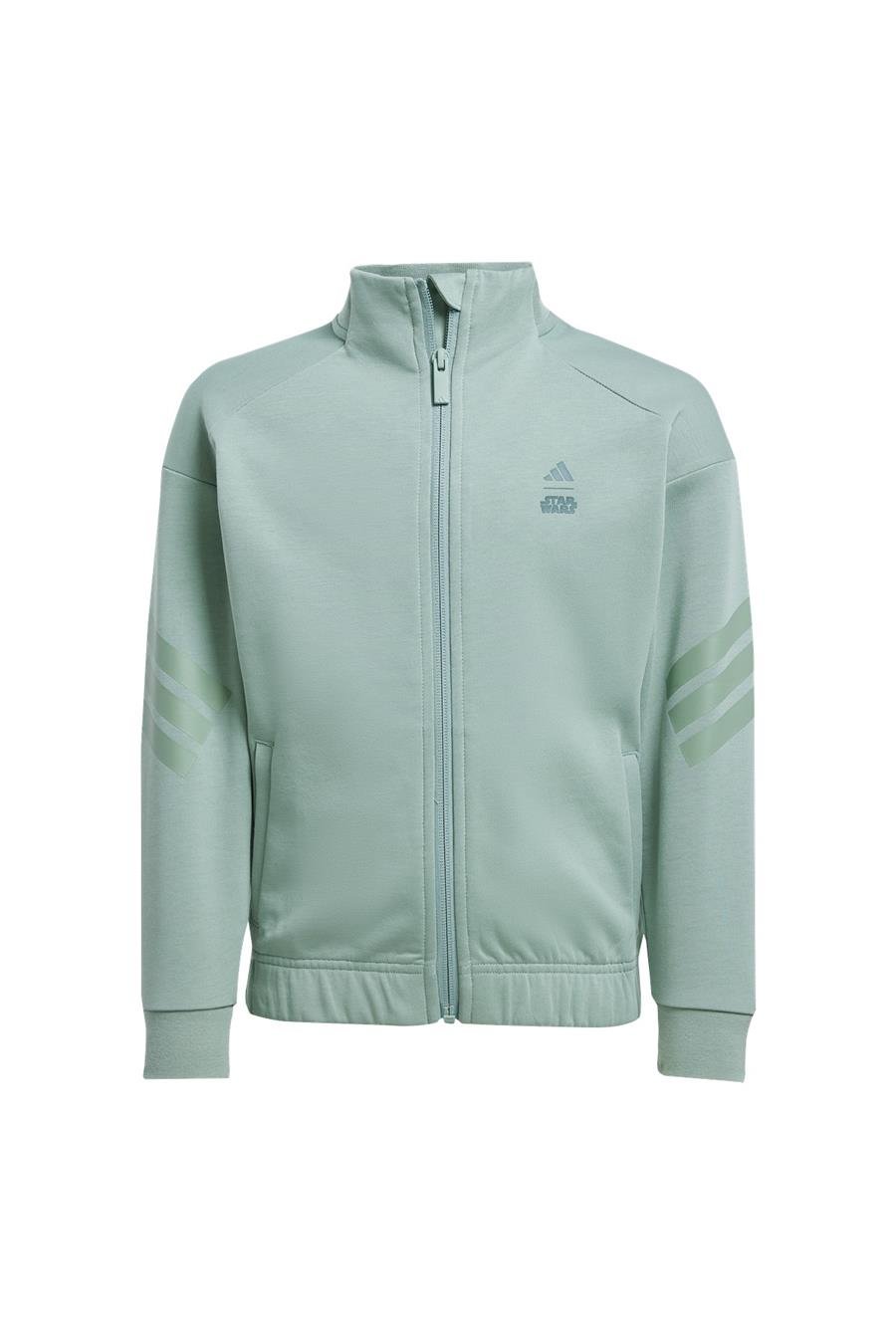 adidas Unisex Çocuk Yeşil Ceket LK SW MNDO TT JF3653