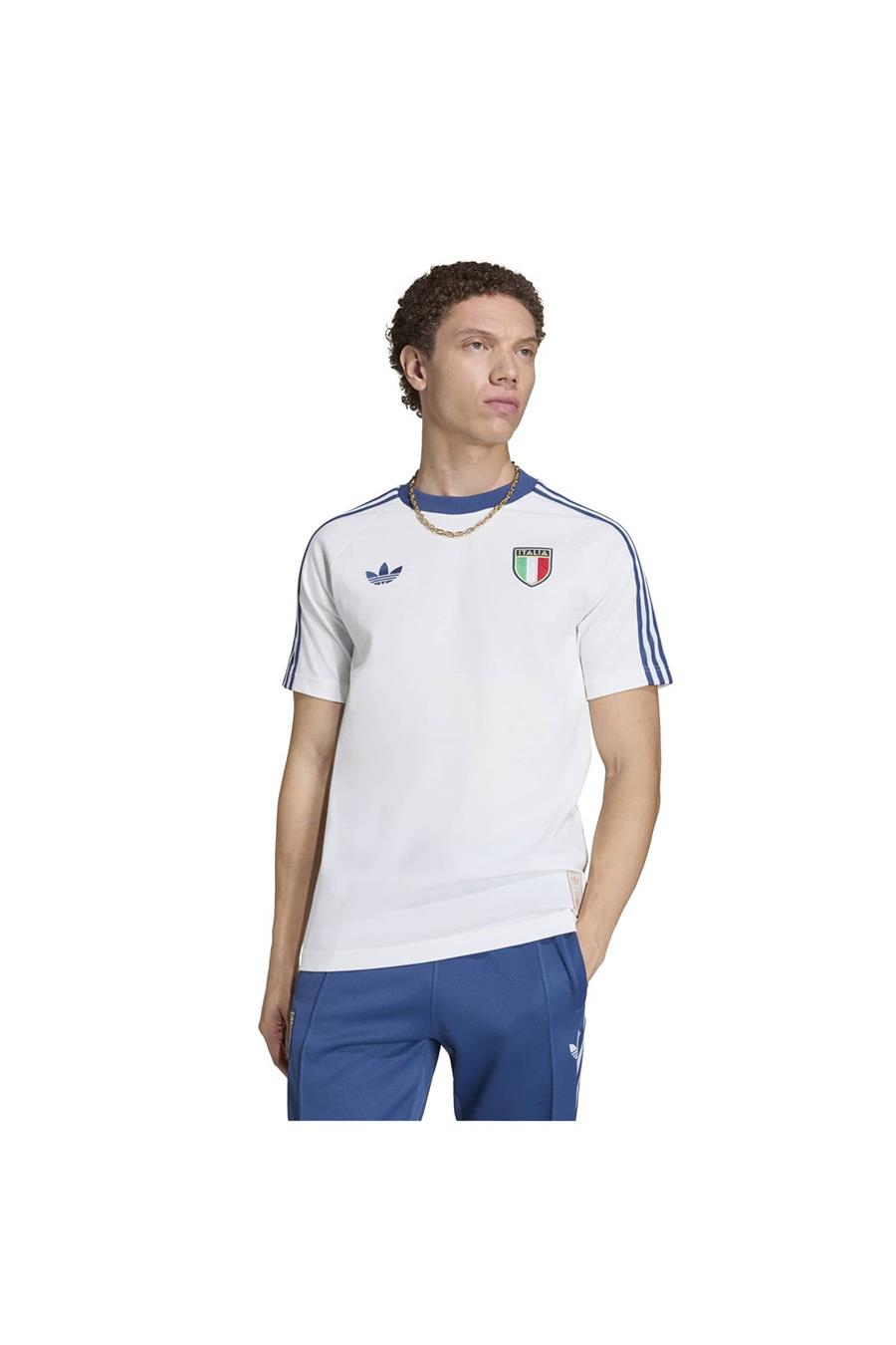adidas FIGC OG TEE Beyaz Erkek   T-shirt KC6611
