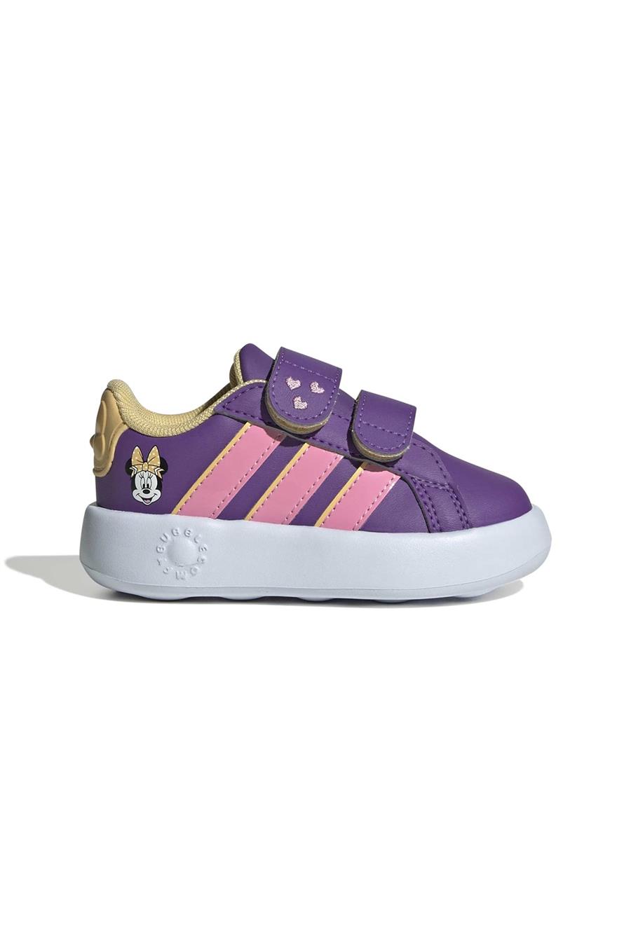 adidas GRAND COURT MINNIE CF I Mor Bebek   Yürüyüş Ayakkabısı JS2346