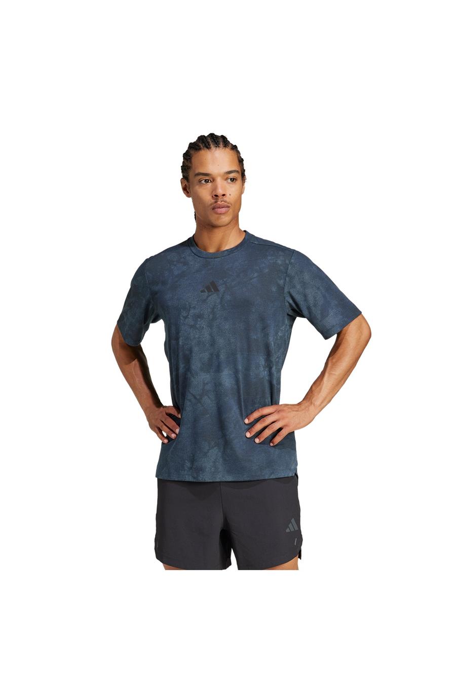 adidas Gri  Erkek  T-shirt POWER AOP TEE JP3340 Gri  Erkek  T-shirt POWER AOP TEE JP3340