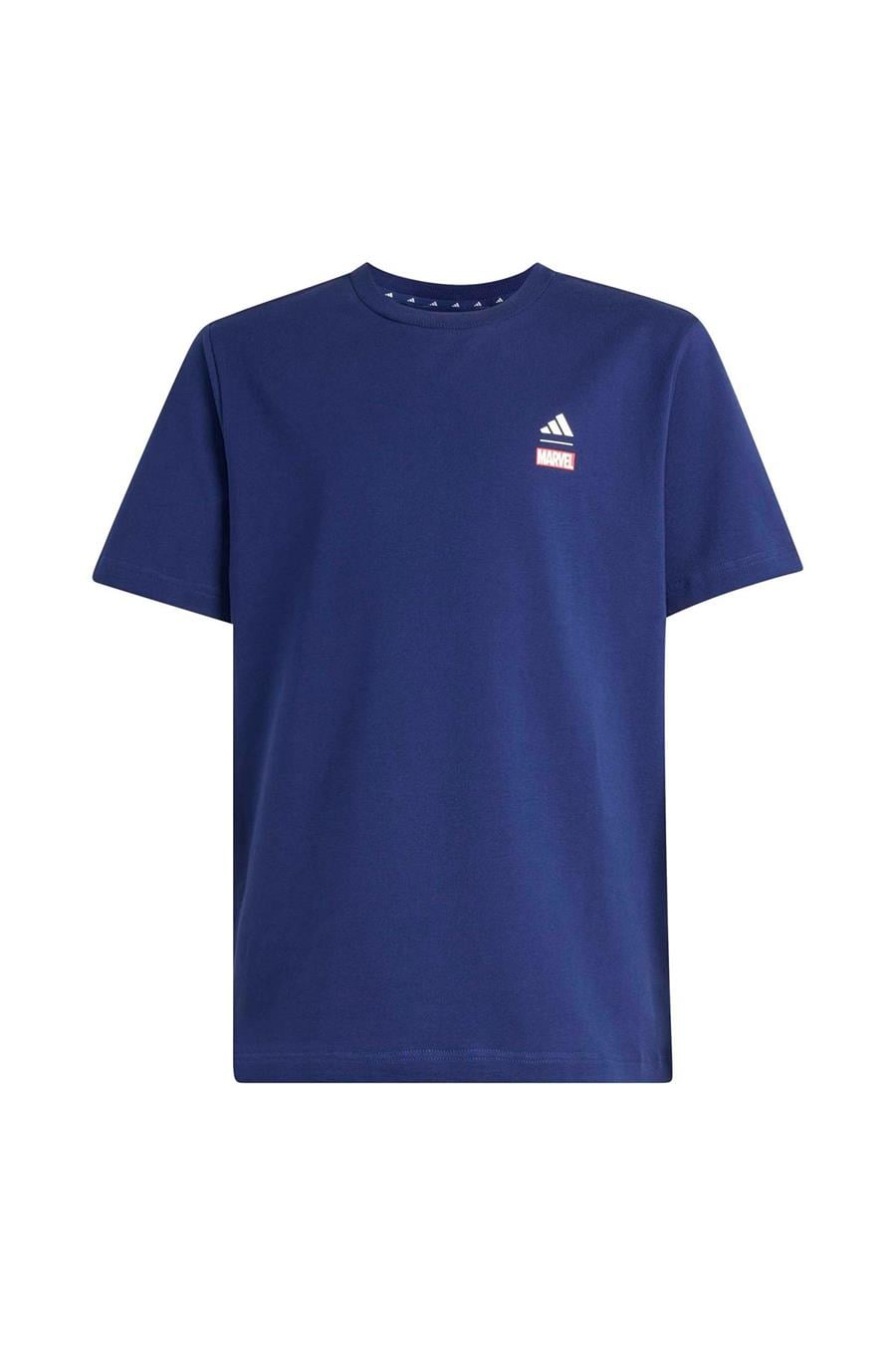 adidas J MRVL SM GFX T Çocuk  Mavi  T-shirt KE5029