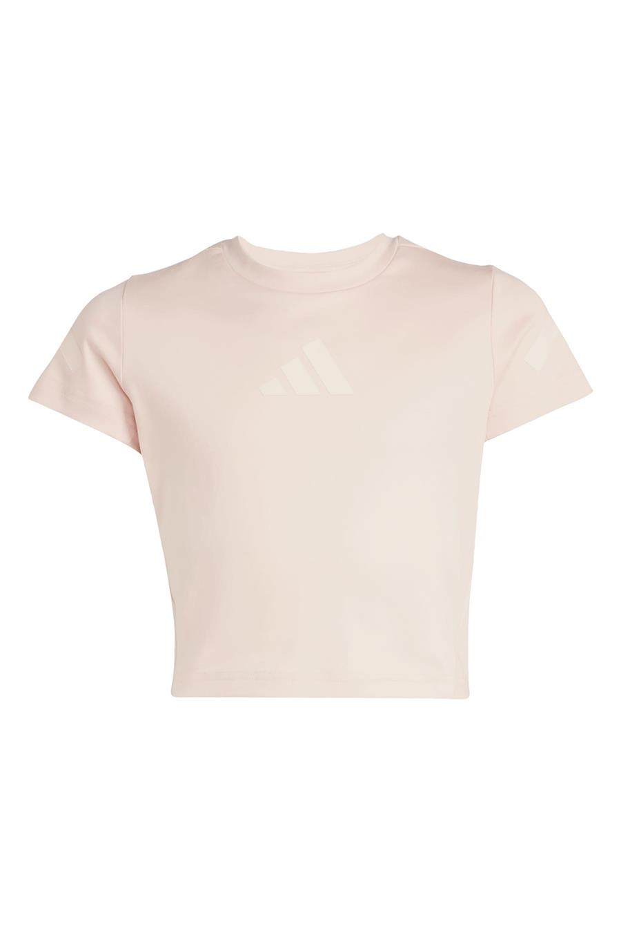 adidas JG Z.N.E BABY T Çocuk  Pembe  T-shirt KD8458