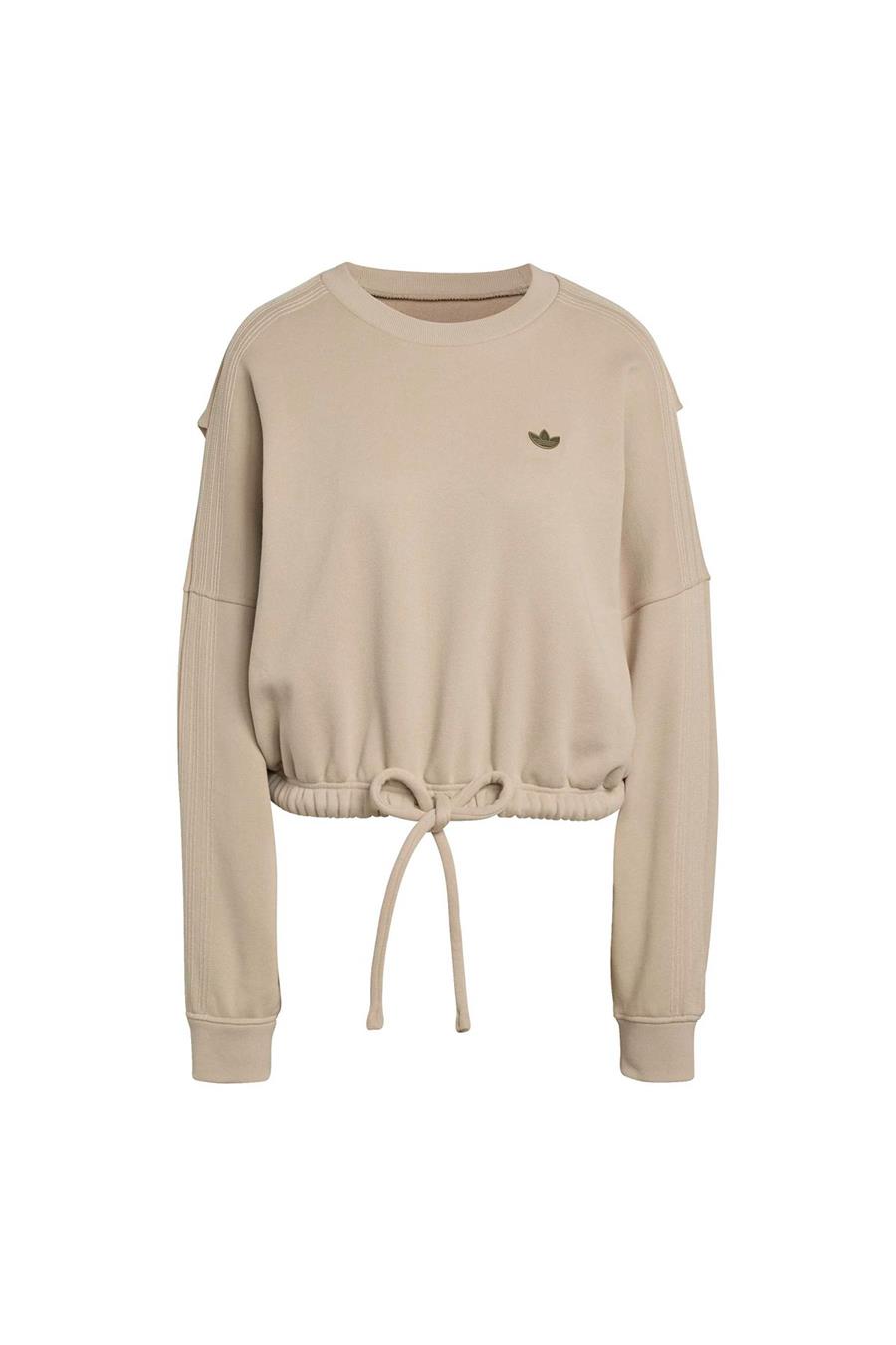 adidas  Kadın Bej  Sweatshirt P ESS OS CRW KC8866